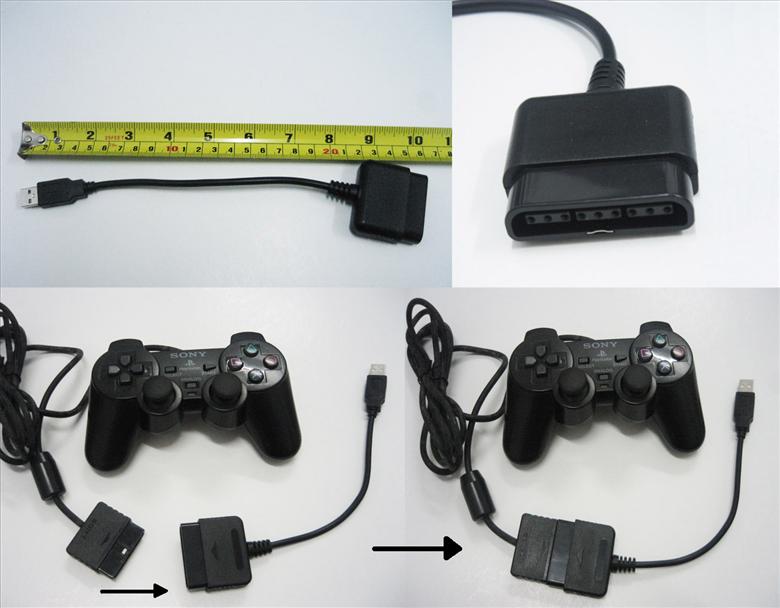how to connect ps2 controller to ps4